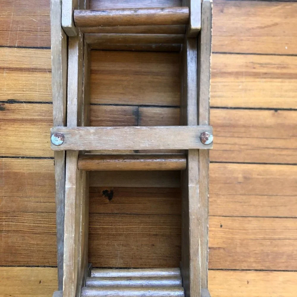 1970s Vintage Expandable Wooden Wine Rack - Versatile Organizer